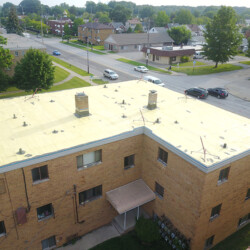 Commercial Spray Foam Insulation Install